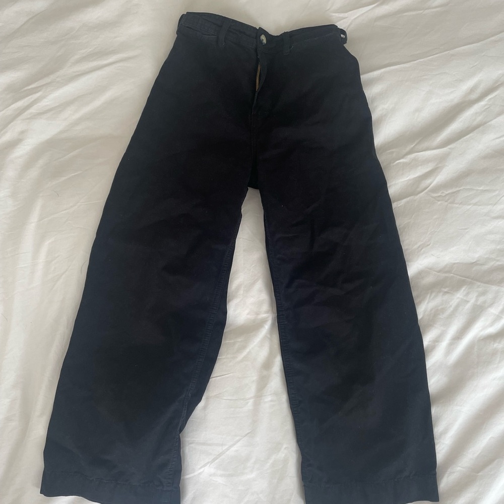 We The Free Women’s Dark Cotton Wide Leg Pants
